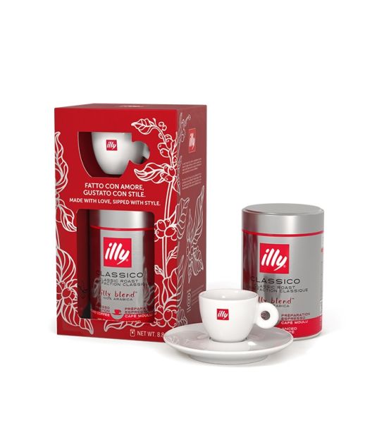 Illy Confezione regalo caffè e tazzina da espresso