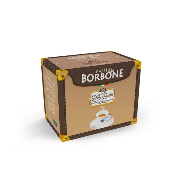 Borbone Don Carlo Miscela Blu 100 capsule compatibili Lavazza A Modo Mio