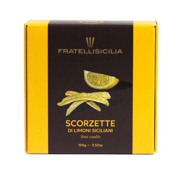 Fratelli Sicilia Scorzette di limoni Sicilia 100 gr