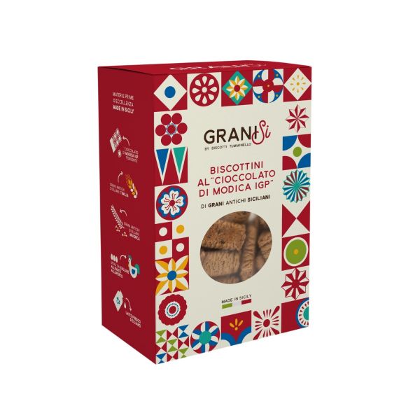 Tumminello GraniSi Biscottini al Cioccolato di Modica IGP