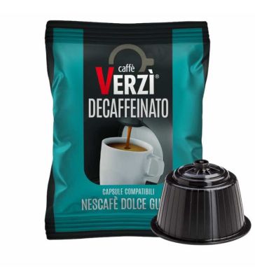 Verzì DECAFFEINATO Compatibili DOLCE GUSTO 50 capsule