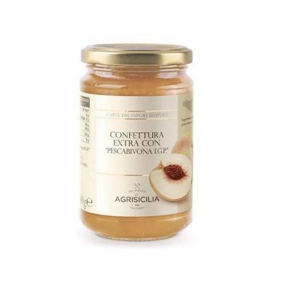 Agrisicilia Confettura Extra con Pesca di Bivona I.G.P.