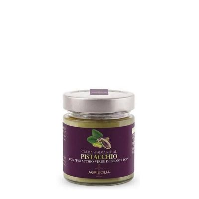 Agrisicilia Crema Spalmabile con Pistacchio Verde di Bronte D.O.P