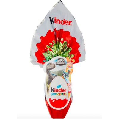 Kinder Gran Sorpresa Jurassic World Uovo di Pasqua 150g