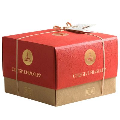 Fiasconaro Panettone Artigianale Ciliegia e Fragoline