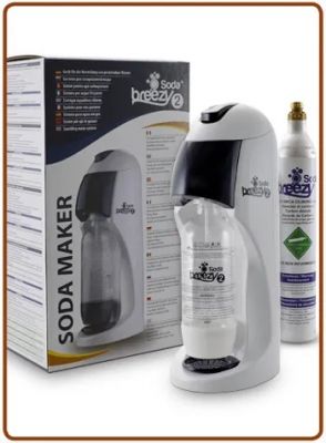Soda Breezy 2 gasatore acqua kit starter completo