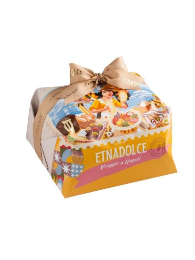 EtnaDolce Panettone Limoncello 1 kg  incarto a mano