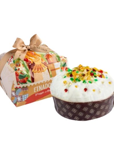 EtnaDolce Panettone Cassata Siciliana 1 kg incarto a mano