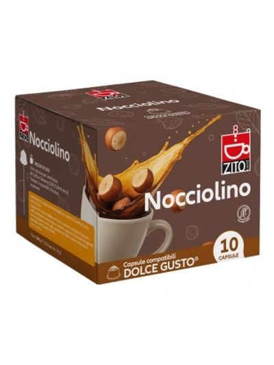 Zito Caffè Capsule Solubile Nocciolino Compatibili Dolce Gusto