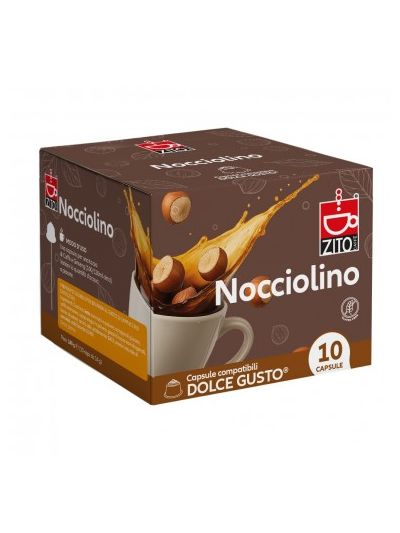 Zito Caffè Capsule Solubile Nocciolino Compatibili Dolce Gusto