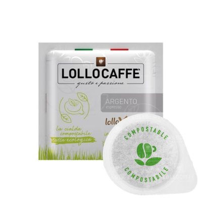 Lollo Caffè 150 Cialde E.S.E 44 Miscela Argento