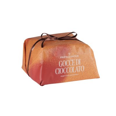 Fratelli Sicilia Panettone gocce di cioccolato 1 kg