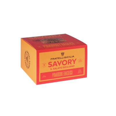 Fratelli Sicilia Panettone  " savory " pomodorini secchi, basilico, origano 450 gr