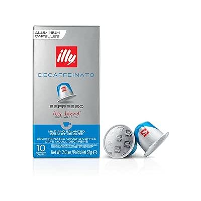illy Caffè in capsule compatibili nespresso DECAFFEINATO 10 pz
