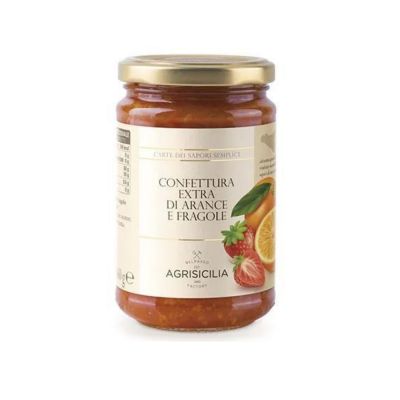Agrisicilia Confettura Extra di Arance e Fragole