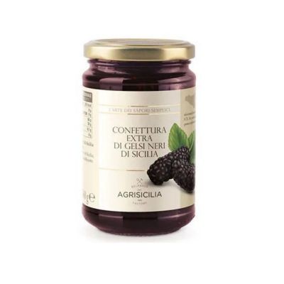 Agrisicilia Confettura Extra di Gelsi Neri di Sicilia