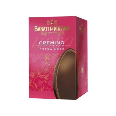 Baratti & Milano Uovo Cremino Extra Noir Doppio Strato 250g