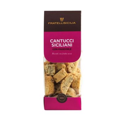 Fratelli Sicilia Cantucci siciliani con mandorla 160 gr