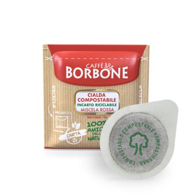 Borbone 150 Cialde ESE 44 mm Miscela ROSSA
