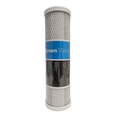 Green Filter Cartuccia Carbon Block 2,5"x9-3/4" - 10 micron