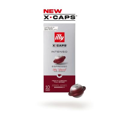 illy X-CAPS Capsule di caffè tostatoINTENSO 10 pz