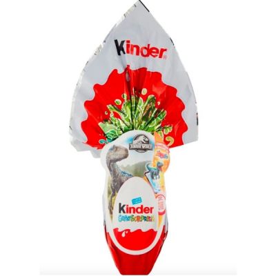 Kinder Gran Sorpresa Jurassic World Uovo di Pasqua 150g