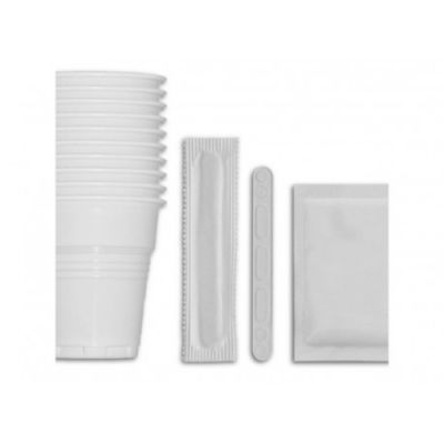 Zito Caffè Kit ECO 100 Accessori Bicchieri+Zucchero+Palette