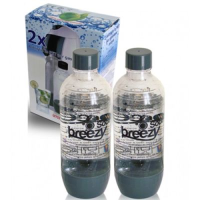 Bottiglia in PET Gasatore Soda Breeze 2 per acqua gasata - 2 Pz
