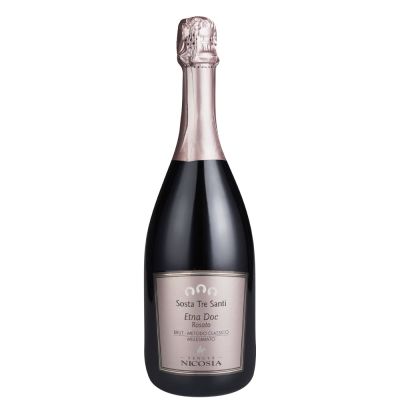 Nicosia Sosta Tre Santi  ETNA ROSATO BRUT  Spumante DOC Etna 2020