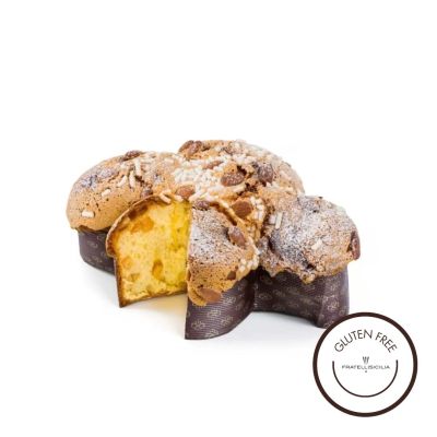 Fratelli Sicilia COLOMBA TRADIZIONALE con arancia sicilia – GLASSATA GLUTEN FREE 500 gr