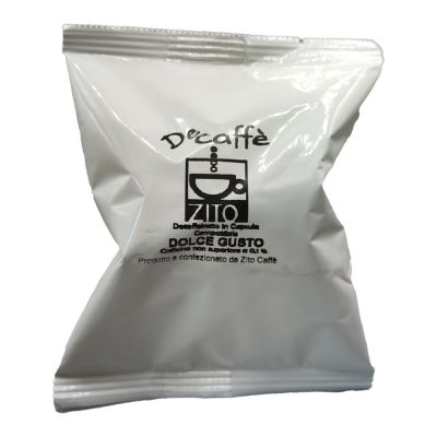 Zito Caffè Capsule Decaffè Compatibili Dolce Gusto