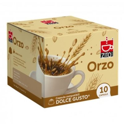 Zito Caffè Capsule Solubile Orzo Compatibili Dolce Gusto