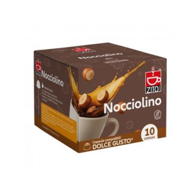 Zito Caffè Capsule Solubile Nocciolino Compatibili Dolce Gusto